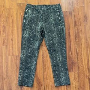 Men’s Snake Print Pants